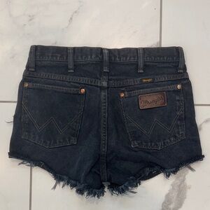 Wrangler Women's Dark Gray Denim Jean Shorts